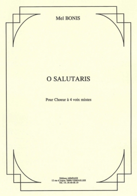 O Salutaris - Pour Choeur A Quatre Voix Mixtes