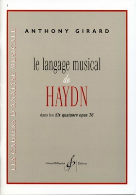 Le Langage Musical De Haydn Dans Les Six Quatuors Op. 76