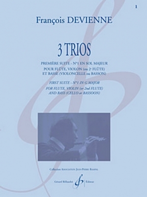3 Trios - Premiere Suite - No1 En Sol Majeur