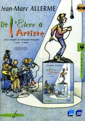 De L'Eleve A L'Artiste Vol.4 - Livre De L'Eleve
