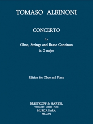 Concerto G-Dur Für Oboe, Str, B.C.