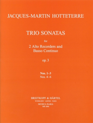 Triosonaten Op. 3/1-3