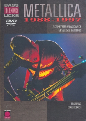 Metallica Legendary 88-97 Bas