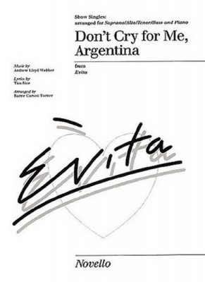 Don'T Cry For Me Argentina SATB/Piano