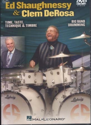 Dvd Big Band Drumming Shaughnessy And Derosa