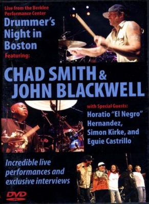 Dvd Drummer's Night In Boston Chad Smith, Blackwell....
