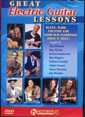 Dvd Great Electric Guitar Lessons