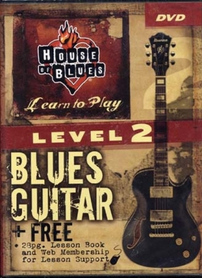 Dvd Learn To Play Blues Guitar Level.2 House Of Blues