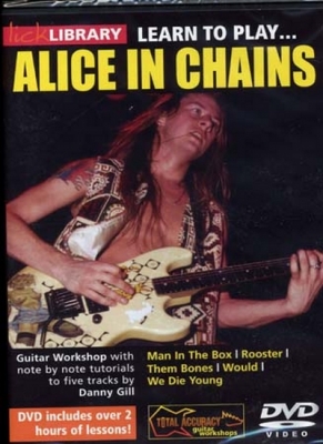 Dvd Lick Library Learn To Play Alice In Chains