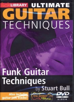 Dvd Lick Library Funk Guitar Techniques