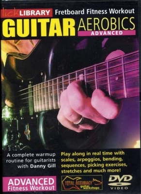 Dvd Lick Library Guitar Aerobics Advanced