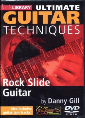 Dvd Lick Library Rock Slide Guitar Danny Gill