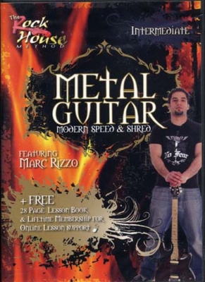 Dvd Metal Guitar Modern Speed And Shred Intermediate