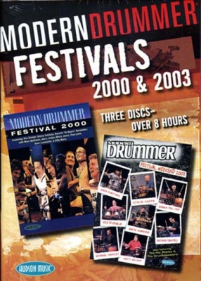 Dvd Modern Drummer Festival 2000 And 2003 3 Dvd