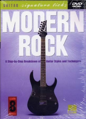 Dvd Modern Rock Signature Licks