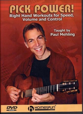 Dvd Pick Power Speed Vol.Control Paul Mehling