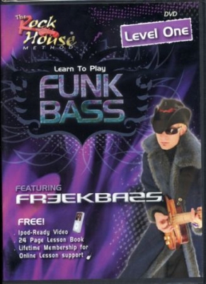 Dvd Rock House Learn To Play Funk Bass Level 1
