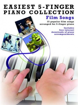 Easiest 5-Finger Piano Collection Film Songs