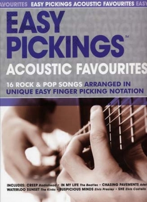 Easy Pickings Acoustic Favourites 16 Rock And Pop Songs