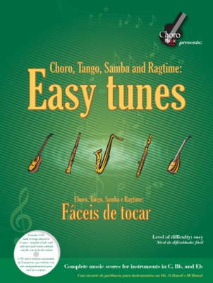 Easy Tunes - Choro Tango Samba And Ragtime Book Set