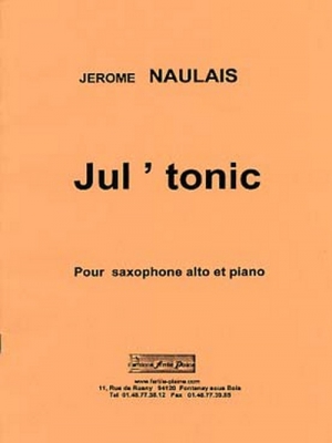Jul'Tonic (Saxophone Alto Et Piano)