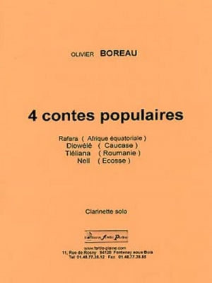 4 Contes Populaires (Clarinette Solo)