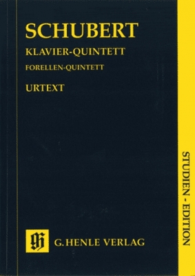 Quintet A Major Op. Post. 114 D 667 For Piano, Violin, Viola, Violoncello And Double Bass (Trout Quintet)