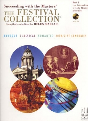 Festival Collection Book.6 Late Inter Early Adv Repertoire Cd