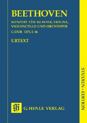 Concerto C Major Op. 56 For Piano, Violin, Violoncello And Orchestra (Triple Concerto)