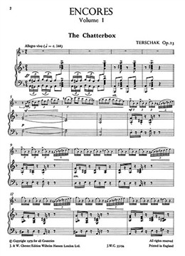 Flûte Encores For Flûte And Piano