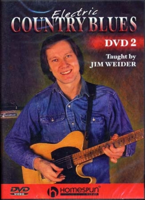 Dvd Electric Country Blues Guitar Vol.2 Jim Weider