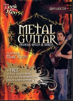 Dvd Metal Guitar Modern Speed And Shred Advanced