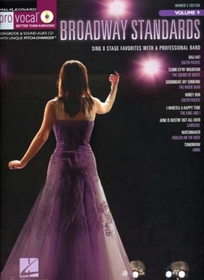 Pro Vocal Vol.9 Broadway Standards Women