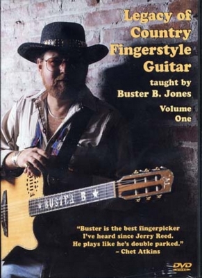 Dvd Legacy Of Country Fingerstyle Guitar Vol.1 B.B. Jones Ms