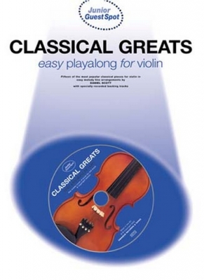 Guest Spot Junior Classical Greats Easy Playalong Violin Cd