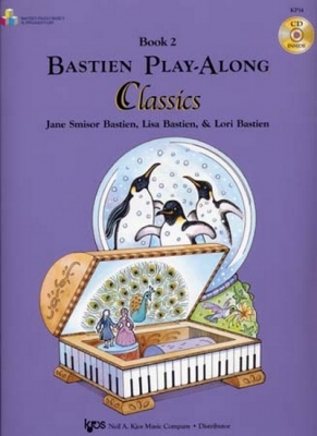 Bastien Play-Along Classics Book.2 Piano Cd