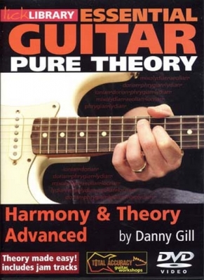Dvd Lick Library Guitar Pure Theory Advanced
