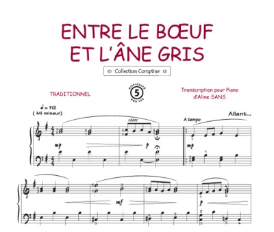 Entre Le Boeuf And L' Ane Gris Comptine