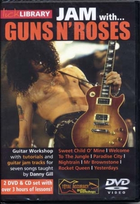 Dvd Lick Library Jam With Guns N' Roses 2 Dvd/1 Cd