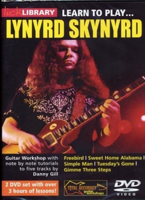 Dvd Lick Library Learn To Play Lynyrd Skynyrd