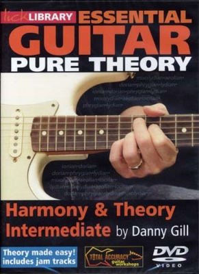 Dvd Lick Library Pure Theory Guitar Intermediate