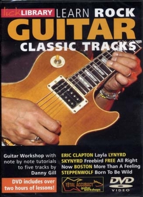 Dvd Lick Library Learn Rock Guitar Classic Tracks