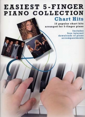 Easiest 5-Finger Piano Collection Chart Hits