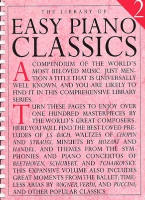 Library Of Easy Piano Classics Vol.2