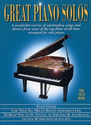 Great Piano Solos Film Book Turquoise