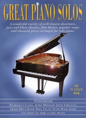 Great Piano Solos Platinum Book