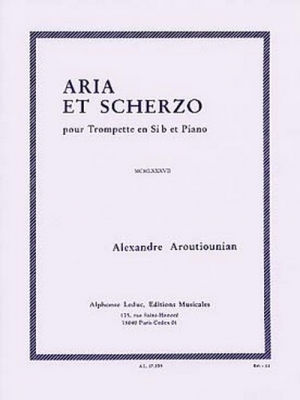 Aria Et Scherzo