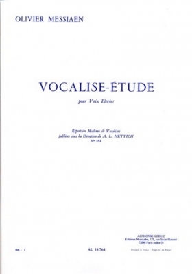 Vocalise Etude N0151
