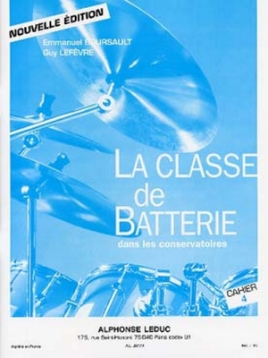 Classe De Batterie Dans Les Conservatoires - Vol.4