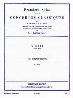 Premiers Solos Concertos Classiques:N012 Violon Et Piano